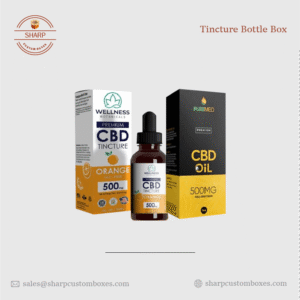 Custom Tincture Bottle Boxes