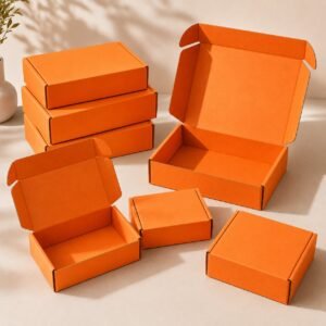How Many Orange Mailer Boxes Come in a Standard Bulk Order