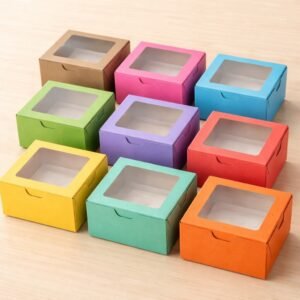 Brown Cake Boxes