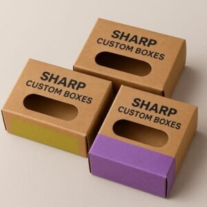 custom kraft soap boxes