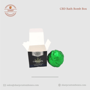 Custom CBD Bath Bomb Boxes