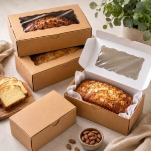 Cardboard Loaf Cake Boxes