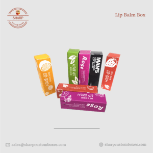 Custom Lip Balm Boxes
